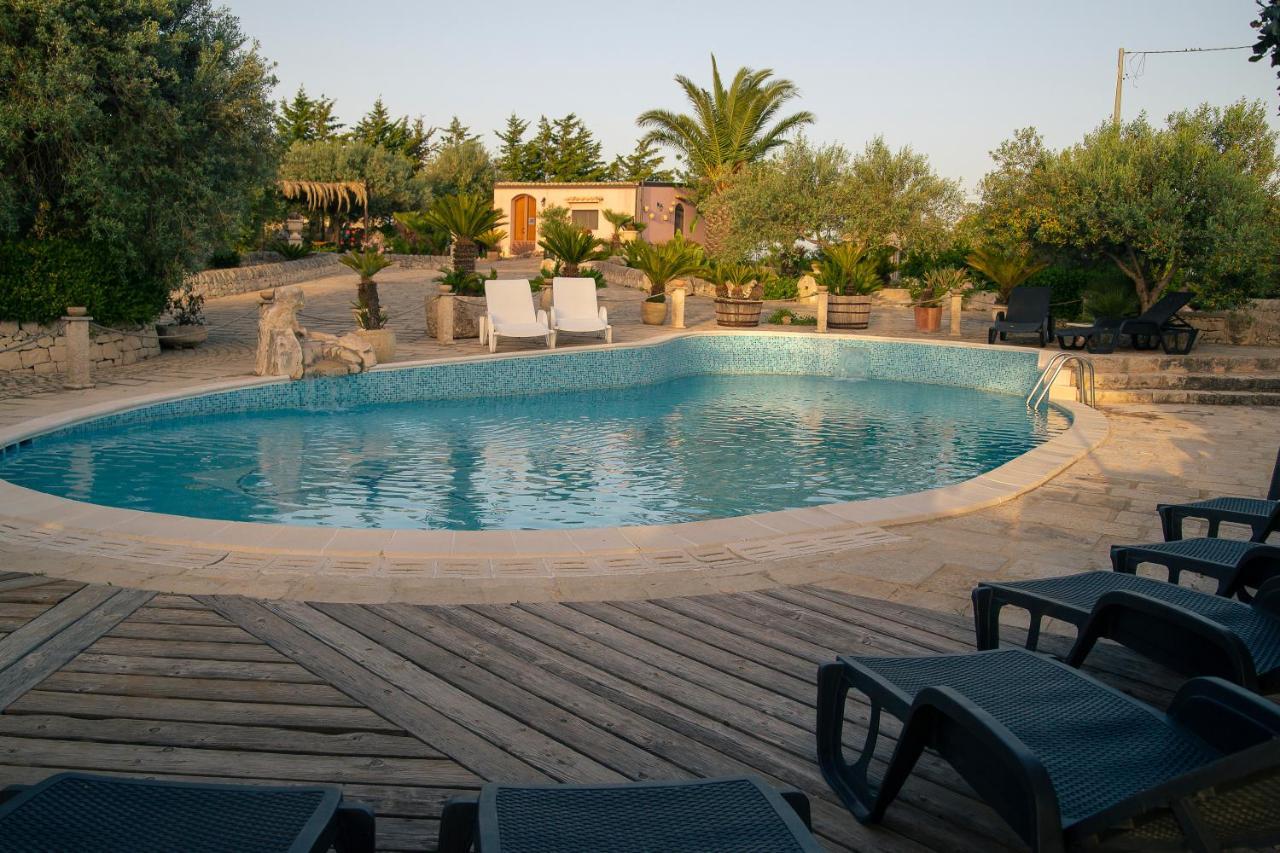 Dependance In Villa Con Piscina ラグーザ エクステリア 写真