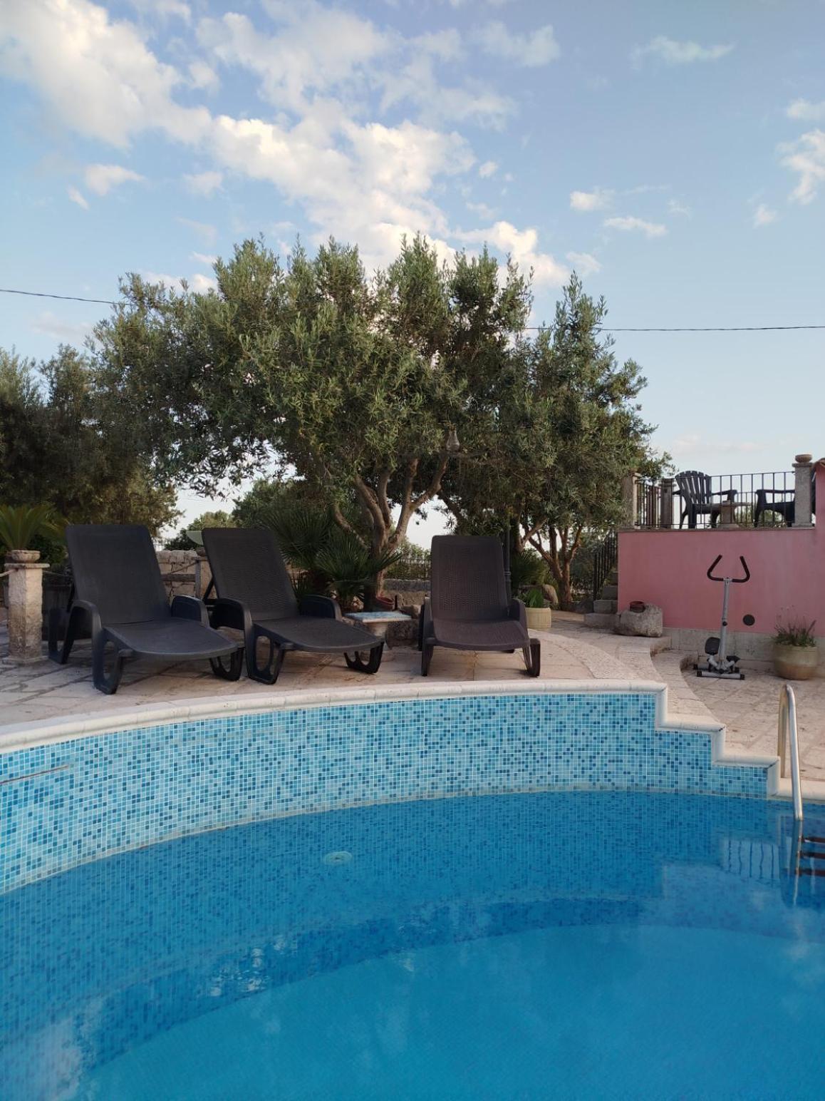 Dependance In Villa Con Piscina ラグーザ エクステリア 写真